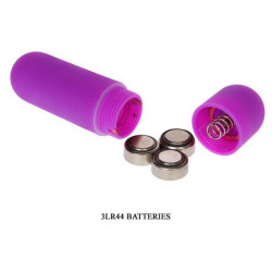 Baile Mini Vibro 10 fonctions 6cm Violet